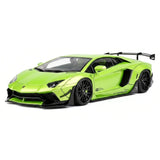 AutoArt Lamborghini 2012 Aventador LP700-4 LB-Works Green 1:18 – Modello da collezione in pressofuso
