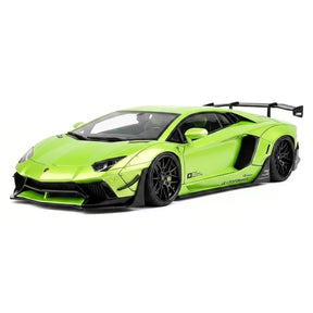 AutoArt Lamborghini 2012 Aventador LP700-4 LB-Works Green 1:18 – Modello da collezione in pressofuso