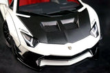 AutoArt Lamborghini 2012 Aventador LP700-4 LB-Works White 1:18 – Modello da collezione in metallo pressofuso