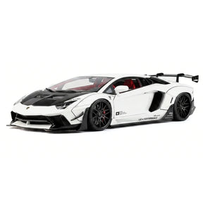 AutoArt Lamborghini 2012 Aventador LP700-4 LB-Works White 1:18 – Modello da collezione in metallo pressofuso