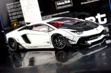 AutoArt Lamborghini 2012 Aventador LP700-4 LB-Works White 1:18 – Modello da collezione in metallo pressofuso