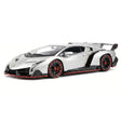 AutoArt Lamborghini 2013 Veneno Bianco Isis 1:18 – Modello da collezione pressofuso