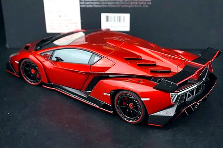 AutoArt Lamborghini 2013 فينينو بورغندي 1:18 – نموذج معدني قابل للجمع من القالب المصبوب
