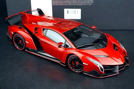 AutoArt Lamborghini 2013 فينينو بورغندي 1:18 – نموذج معدني قابل للجمع من القالب المصبوب