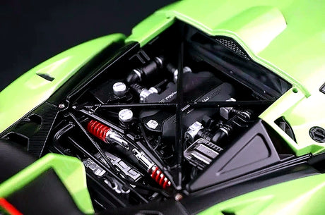 AutoArt Lamborghini 2013 فينينو جرين 1:18 – نموذج معدني قابل للجمع من القالب المصبوب
