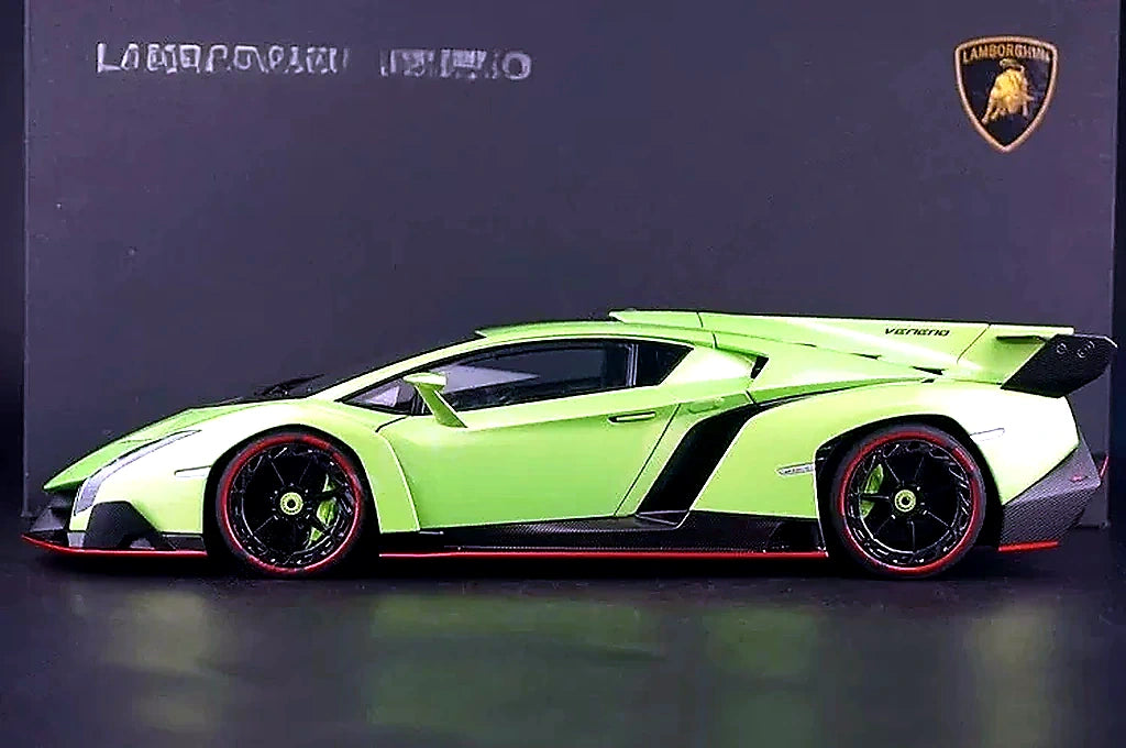 AutoArt Lamborghini 2013 Veneno Green 1:18 – Modello Pressofuso da collezione