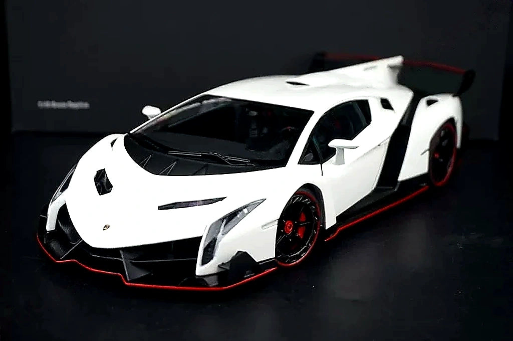 AutoArt Lamborghini 2013 Veneno White 1:18 – Modello da collezione in pressofuso