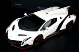 AutoArt Lamborghini 2013 Veneno White 1:18 – Modello da collezione in pressofuso