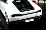 AutoArt Lamborghini 2014 هوراكان LP610-4 وايت 1:18 – نموذج معدني قابل للجمع من القالب المصبوب