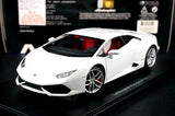 AutoArt Lamborghini 2014 هوراكان LP610-4 وايت 1:18 – نموذج معدني قابل للجمع من القالب المصبوب