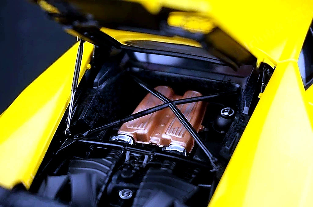 AutoArt Lamborghini 2014 Huracan LP610-4 Yellow 1:18 – Collectible Diecast Model Die-Cast