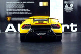 AutoArt Lamborghini 2014 Huracan LP610-4 Yellow 1:18 – Collectible Diecast Model Die-Cast