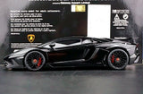 AutoArt Lamborghini 2015 Aventador LP750-4 SV Black 1:18 – Modello da collezione in pressofuso