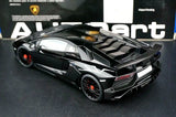 AutoArt Lamborghini 2015 Aventador LP750-4 SV Black 1:18 – Modello da collezione in pressofuso