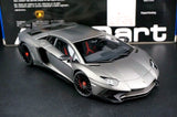 AutoArt Lamborghini 2015 Aventador LP750-4 SV Gray 1:18 – Modello da collezione pressofuso