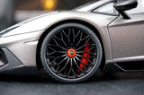AutoArt Lamborghini 2015 Aventador LP750-4 SV Gray 1:18 – Modello da collezione pressofuso