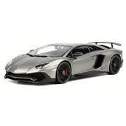 AutoArt Lamborghini 2015 Aventador LP750-4 SV grigio 1:18 – modellino auto da collezione in metallo pressofuso