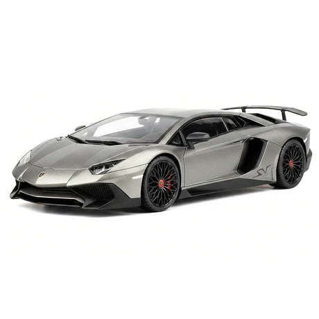 AutoArt Lamborghini 2015 Aventador LP750-4 SV رمادي 1:18 – نماذج معدنية قابلة للجمع من القالب المصبوب