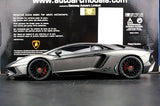AutoArt Lamborghini 2015 Aventador LP750-4 SV Gray 1:18 – Modello da collezione pressofuso