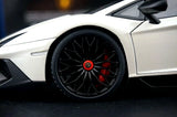 AutoArt Lamborghini 2015 Aventador LP750-4 SV White 1:18 – Modello da collezione pressofuso