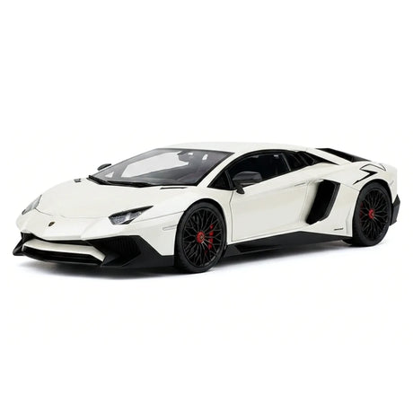 AutoArt Lamborghini 2015 Aventador LP750-4 SV وايت 1:18 – نموذج معدني قابل للجمع