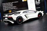 AutoArt Lamborghini 2015 Aventador LP750-4 SV White 1:18 – Modello da collezione pressofuso