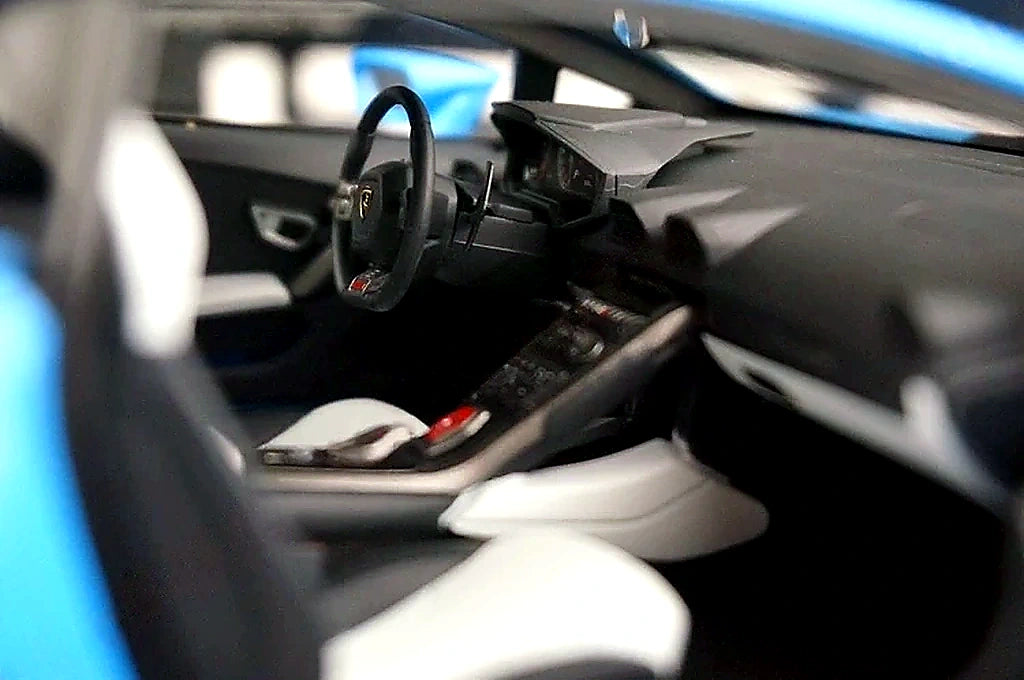 AutoArt Lamborghini 2015 Huracan LP610-4 LB-Works Blue 1:18 – Modello da collezione in pressofuso