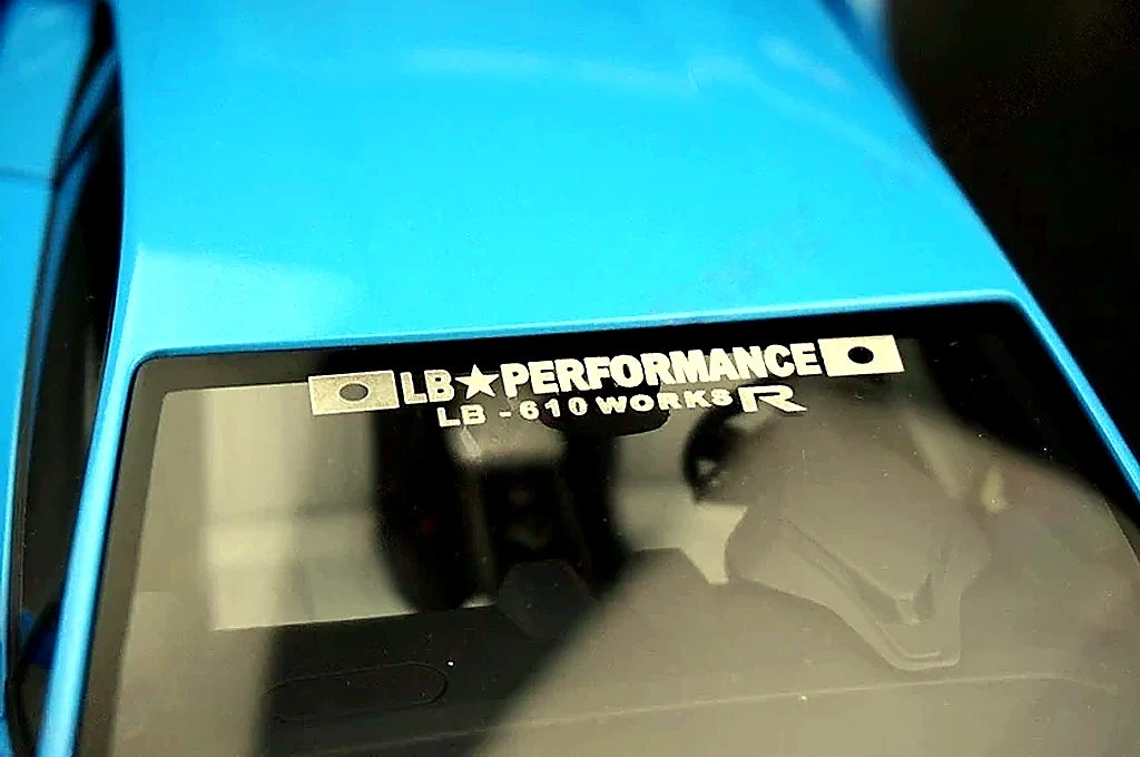 AutoArt Lamborghini 2015 Huracan LP610-4 LB-Works Blue 1:18 – Modello da collezione in pressofuso