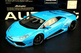 AutoArt Lamborghini 2015 Huracan LP610-4 LB-Works Blue 1:18 – Modello da collezione in pressofuso