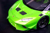 AutoArt Lamborghini 2015 هوراكان LP610-4 LB-ووركس جرين 1:18 – نموذج معدني قابل للجمع من القالب المصبوب