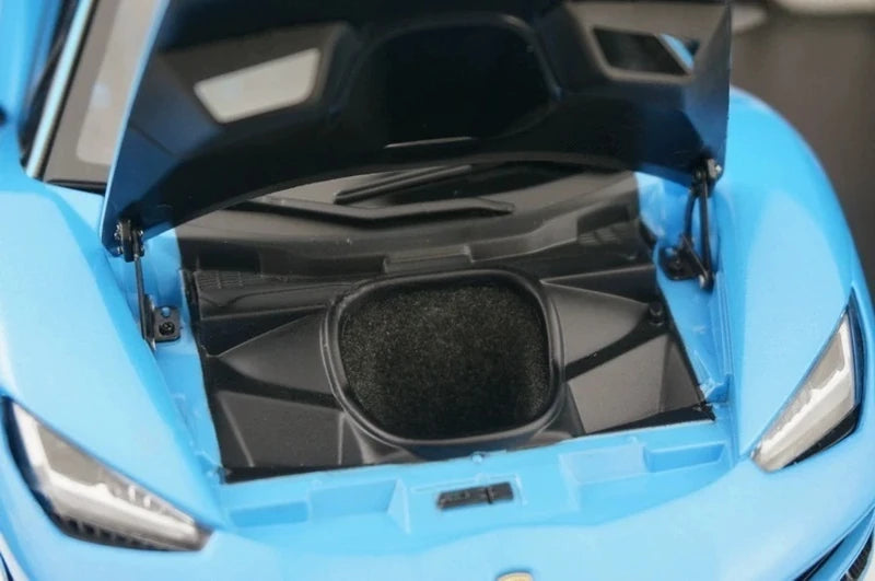 AutoArt Lamborghini 2016 سينتيناريو LP770-4 بلو 1:18 – نموذج معدني قابل للجمع مصبوب.