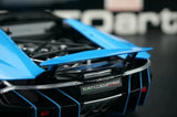 AutoArt Lamborghini 2016 سينتيناريو LP770-4 بلو 1:18 – نموذج معدني قابل للجمع مصبوب.