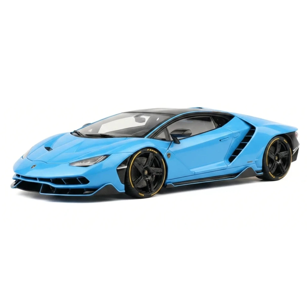 AutoArt Lamborghini 2016 سينتيناريو LP770-4 بلو 1:18 – نموذج معدني قابل للجمع مصبوب.
