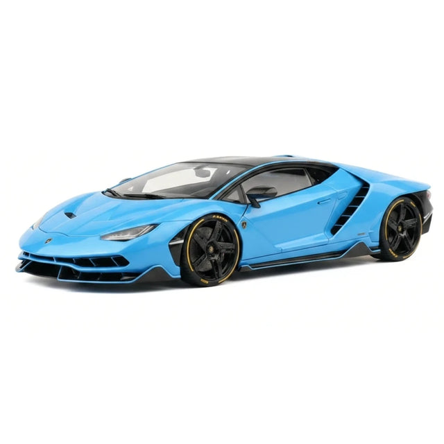 AutoArt Lamborghini 2016 سينتيناريو LP770-4 بلو 1:18 – نموذج معدني قابل للجمع مصبوب.