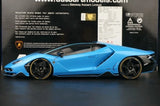 AutoArt Lamborghini 2016 سينتيناريو LP770-4 بلو 1:18 – نموذج معدني قابل للجمع مصبوب.