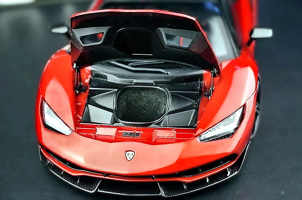 AutoArt Lamborghini 2016 Centenario LP770-4 Burgundy 1:18 – Sammelobjekte aus Druckguss-Modell-Druckguss