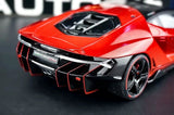 AutoArt Lamborghini 2016 Centenario LP770-4 Burgundy 1:18 – Sammelobjekte aus Druckguss-Modell-Druckguss