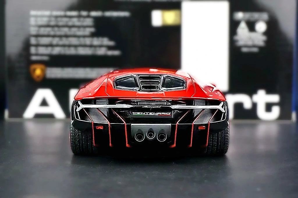 AutoArt Lamborghini 2016 Centenario LP770-4 Burgundy 1:18 – Sammelobjekte aus Druckguss-Modell-Druckguss