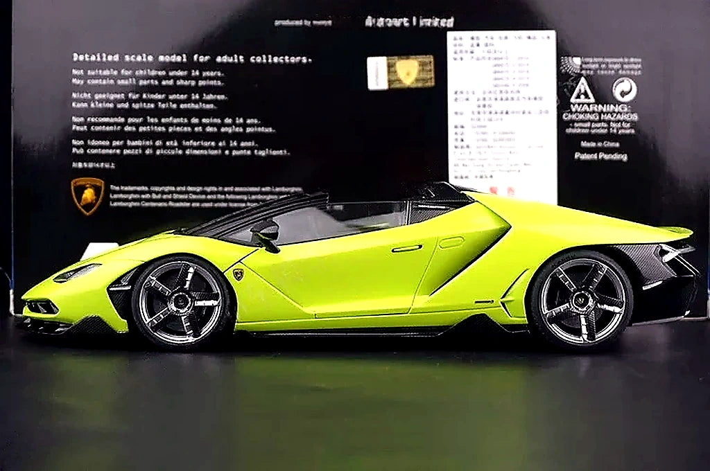 AutoArt Lamborghini 2016 Centenario LP770-4 Roadster 1:18 – Modello da collezione in pressofuso