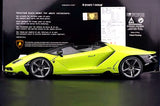 AutoArt Lamborghini 2016 Centenario LP770-4 Roadster 1:18 – Modello da collezione in pressofuso