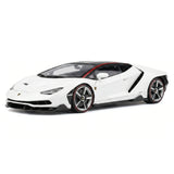 AutoArt Lamborghini 2016 سينتيناريو LP770-4 وايت 1:18 – نموذج معدني قابل للجمع مصبوب.