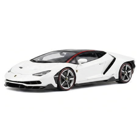 AutoArt Lamborghini 2016 سينتيناريو LP770-4 وايت 1:18 – نموذج معدني قابل للجمع مصبوب.