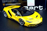 AutoArt Lamborghini 2016 Centenario LP770-4 Yellow 1:18 – Modello da collezione in metallo pressofuso