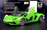 AutoArt Lamborghini 2017 Aventador S LP740-4 Green 1:18 – Collectible Diecast Model Die-Cast