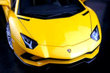 AutoArt Lamborghini 2017 Aventador S LP740-4 Yellow 1:18 – Collectible Diecast Model Die-Cast