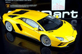 AutoArt Lamborghini 2017 Aventador S LP740-4 Yellow 1:18 – Collectible Diecast Model Die-Cast