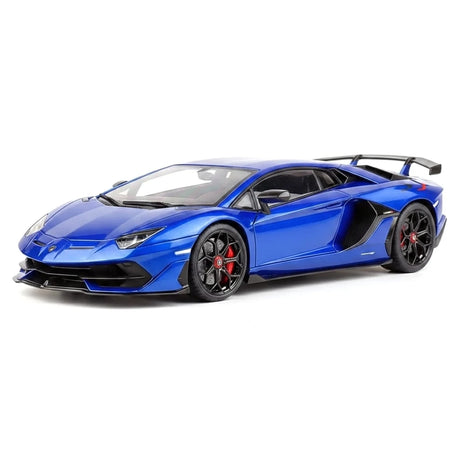 AutoArt Lamborghini 2018 Aventador SVJ بلو 1:18 – نموذج معدني قابل للجمع