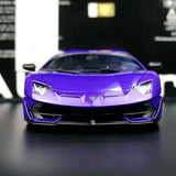 AutoArt Lamborghini 2018 Aventador SVJ Purple 1:18 – Modello da collezione in pressofuso