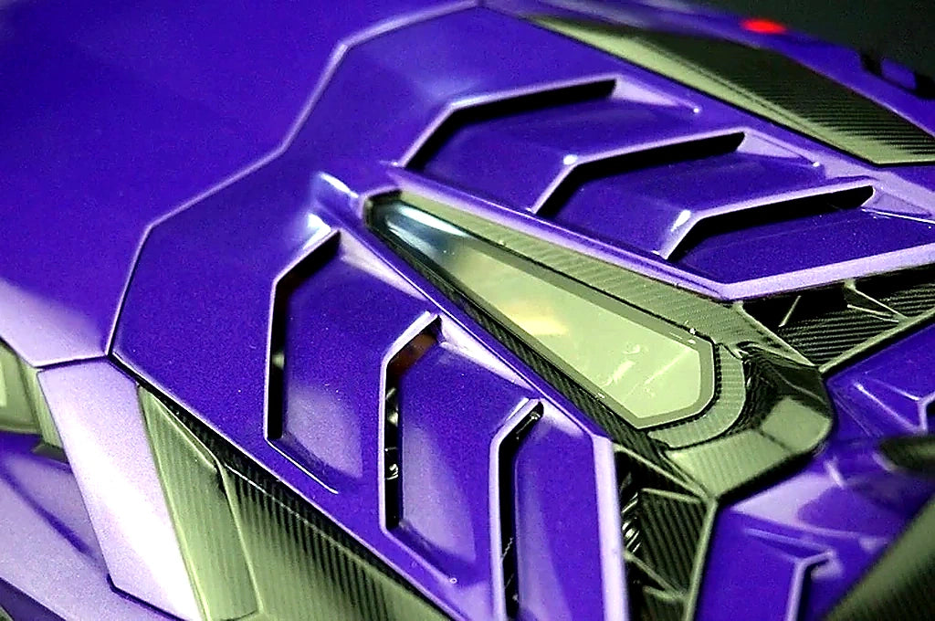AutoArt Lamborghini 2018 Aventador SVJ Purple 1:18 – Modello da collezione in pressofuso