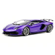 AutoArt Lamborghini 2018 Aventador SVJ Purple 1:18 – Modello da collezione in pressofuso